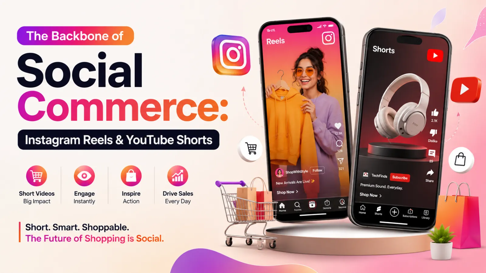Backbone of Social Commerce: Instagram Reels & YouTube Short