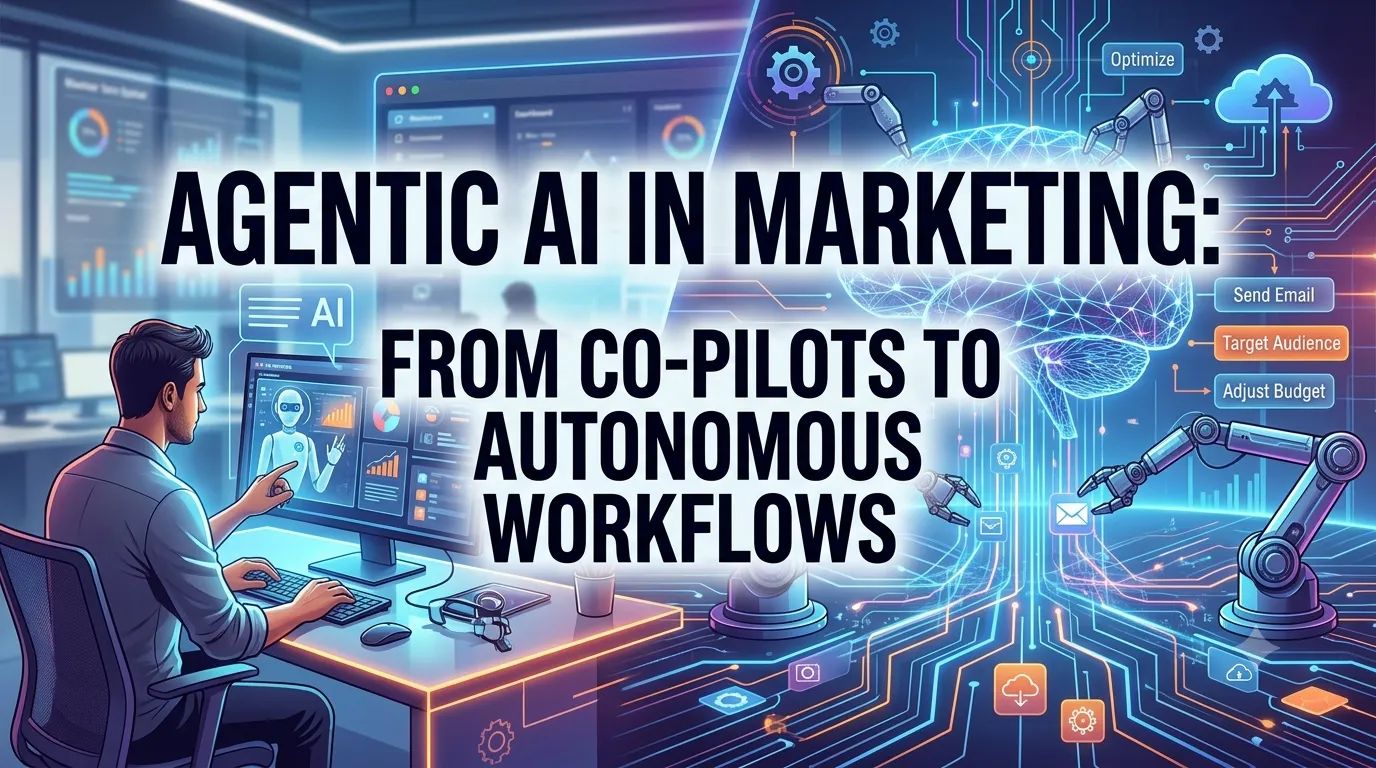 Agentic AI in Marketing: Co-Pilots to Autonomous Workflows