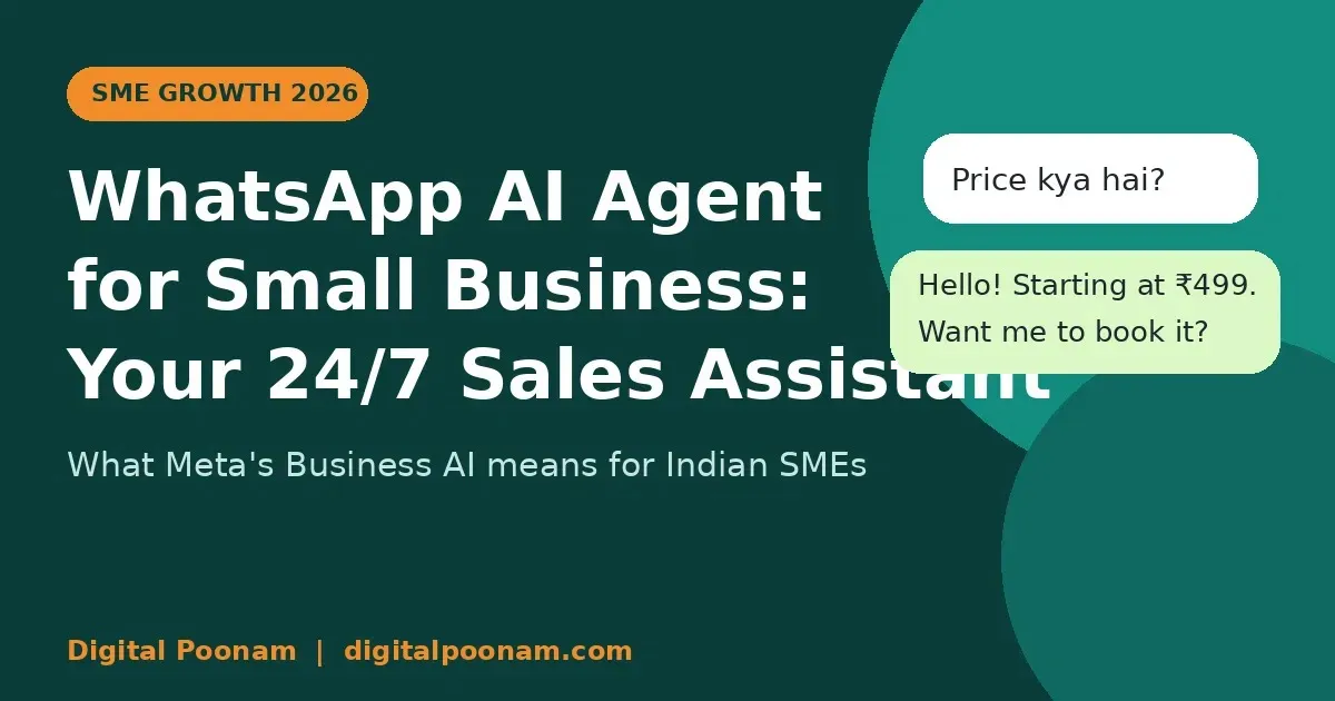 WhatsApp Business AI for Small Businesses in India: Your 24/7 Sales Assistant Is Here