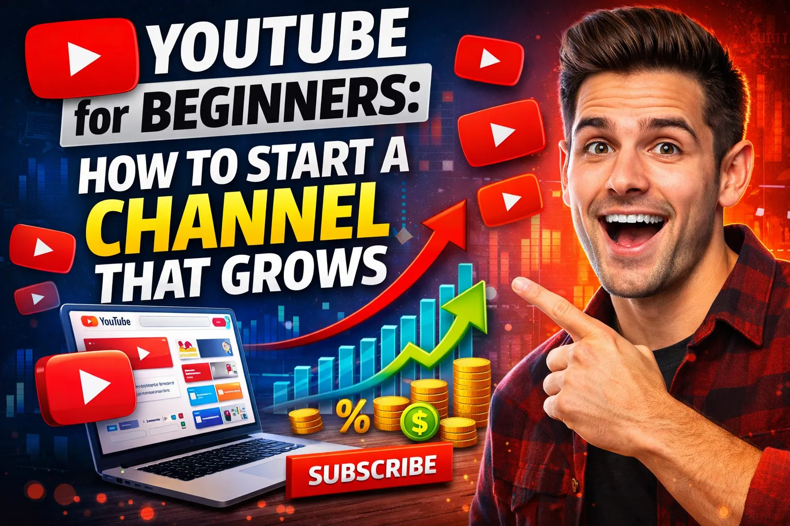 YouTube for Beginners: How to Start a Channel That Grows