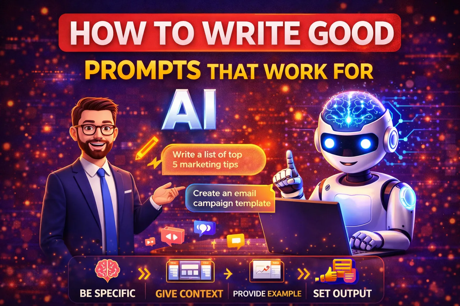 How to Write Good Prompts That Work for AI (Prompt Engineering for Beginners)